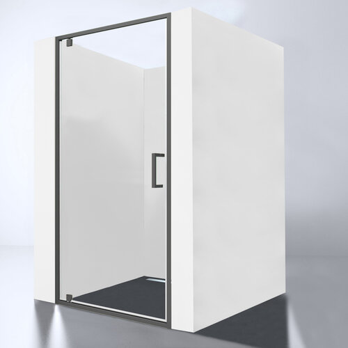 Nisdeur Best Design Moya 90x200 cm Nano Glas 8 mm Mat Gunmetal 