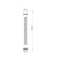 Luxe Metalen Doucheslang Wiesbaden 150 CM Conisch Geborsteld Brons Koper