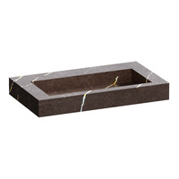 Wastafel Topa Artificial Marble 80 Copper Brown (0 krgt.)