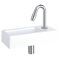 Koudwaterkraan Differnz Bow 19 cm Chroom