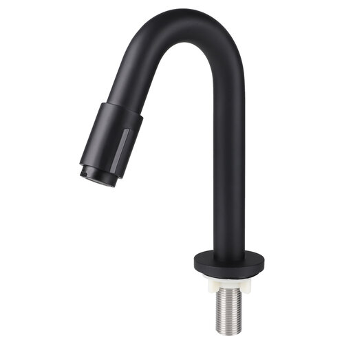 Koudwaterkraan Differnz Bow 19 cm Mat Zwart 