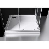 Douche Hoekinstap Best Design Project 90x90x190cm Glas 5mm Aluminium