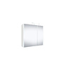 Best-Design "Happy" MDF Spiegelkast + Verlichting 60x60cm Wit