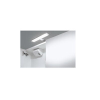 Best-Design "Happy" MDF Spiegelkast + Verlichting 60x60cm Wit