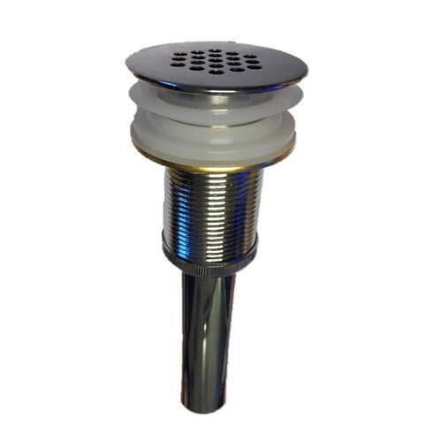 Best-Design Afvoer-Plug Z/Overloop Incl.Verlengbuis 5/4"x 195/120 mm Chroom 
