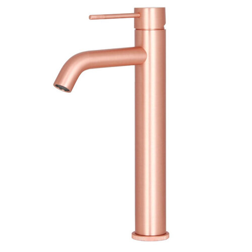 Best-Design "Lyon-Nerola" Hoge-Wastafelmengkraan Rose'-Mat-Goud 