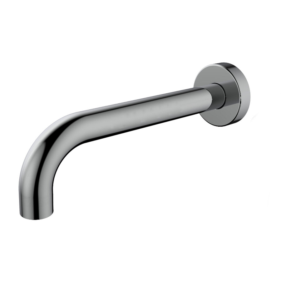 Best-Design Chrome 90 Muuruitloop Met Rozet 1/2"x 21 cm Chroom