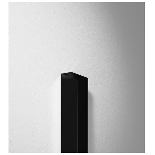 Best-Design Nero 'Dalis' Muurprofiel 2000 mm Mat Zwart 