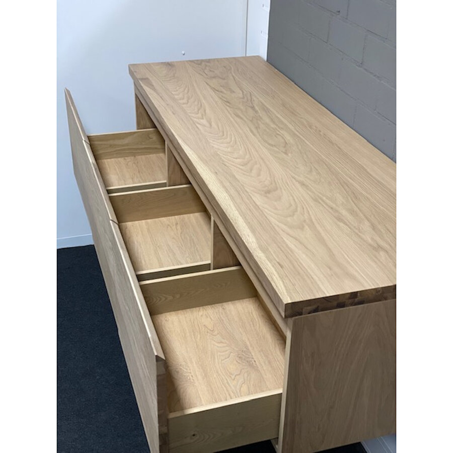 Badmeubel Casajoy Sun Onderkast 3 lades 50 cm Eiken