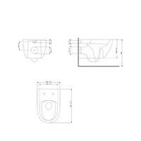 Wandcloset Pack Van Marcke Go Carissa Zonder Spoelrand Mat Latte (pk)