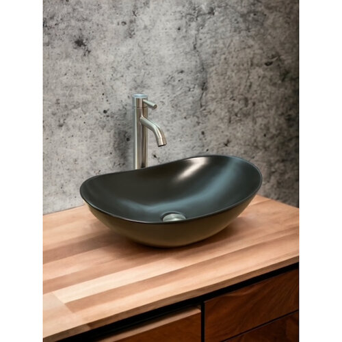 Waskom Casajoy Elavo Zwart 51cm Keramiek 