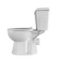 Duoblok BWS Clean Staand Compleet Glans Wit PK