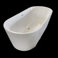 Vrijstaand Bad Sanilux Star Met Dunne Rand 170 cm Wit