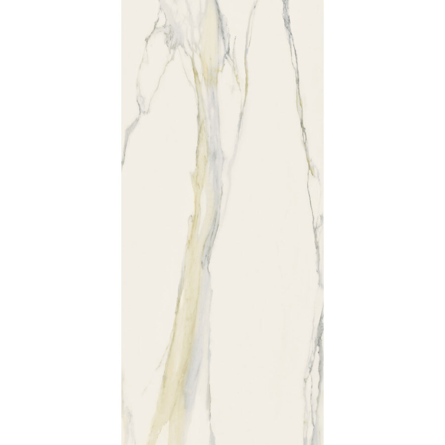 Vloertegel Douglas & Jones 120x280 cm Magnum Glans Calacatta Gold (Prijs Per Tegel)