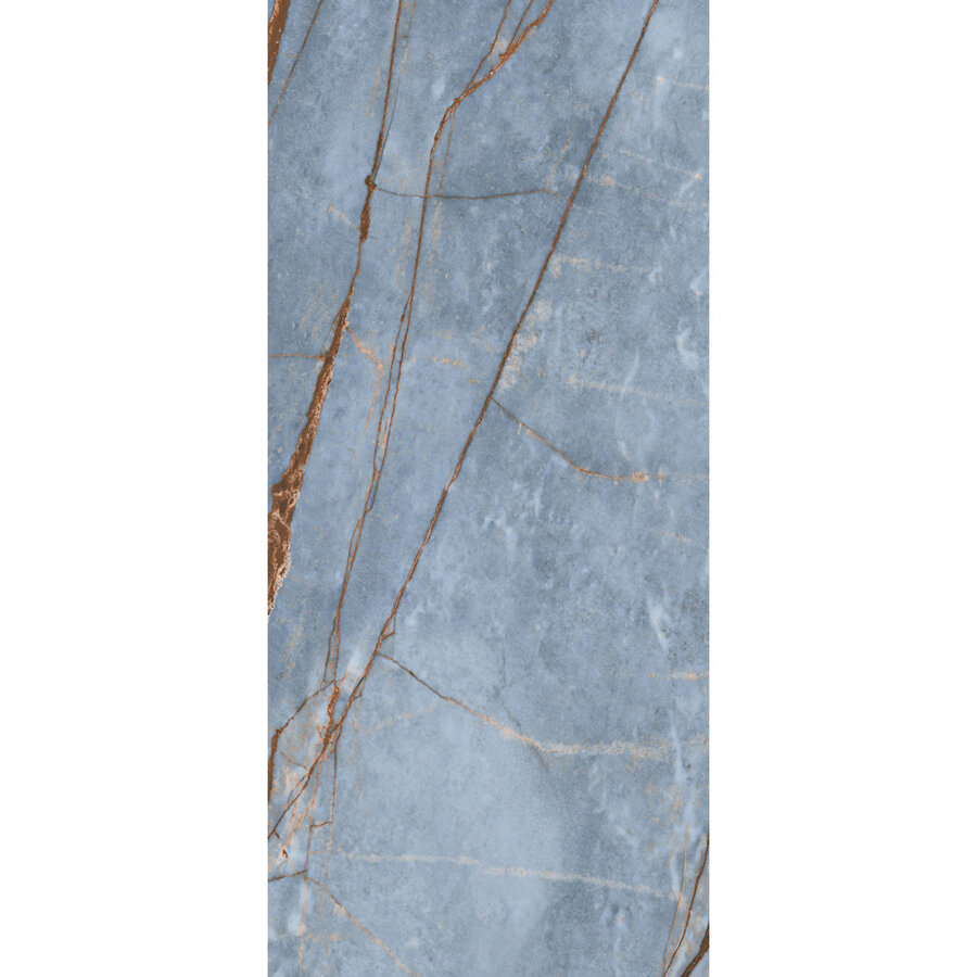 Vloertegel Douglas & Jones 120x280 cm Magnum Glans Azure (Prijs Per Tegel)