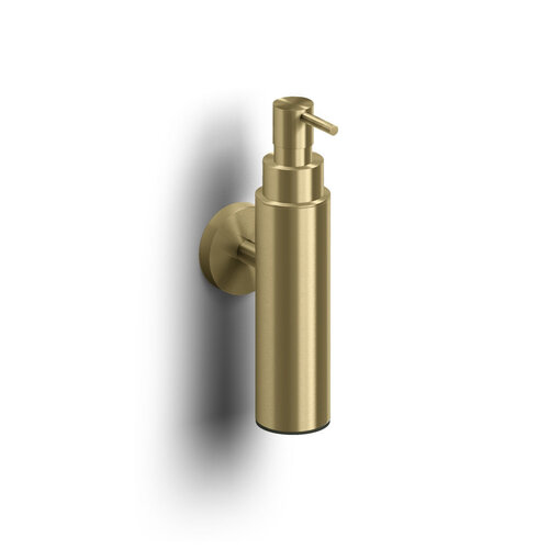 Zeepdispenser Clou Sjokker 100cc Wandmodel Goud Geborsteld PVD 