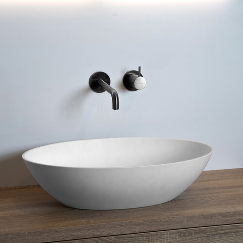 Waskom Loutro Adela M Rechthoek 57x40.5x13.5 cm Mat Wit 