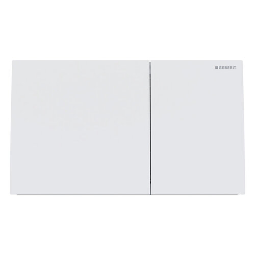 Drukplaat Geberit Sigma 70 Frontbediening 2-toets RVS Mat Wit 