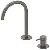 IVY Wastafelkraan IVY Bond Coldstart 2-gats Geborsteld Metal Black PVD