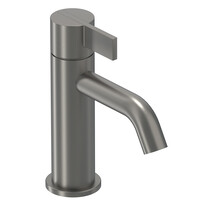 Wastafelkraan IVY Pact Model S Coldstart Geborsteld Metal Black PVD