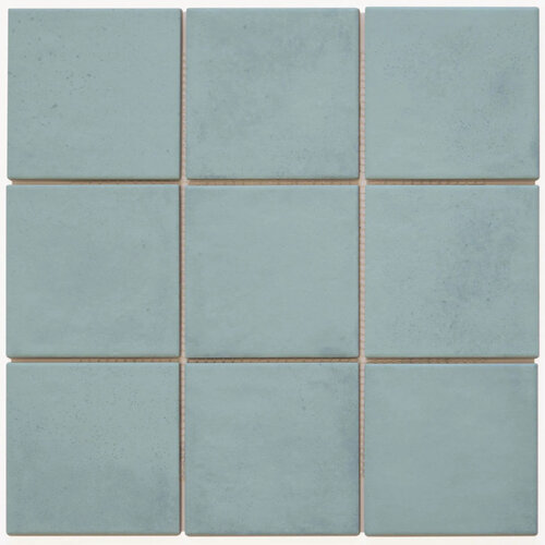 Mozaiek Tegel Kasba 29,7x29,7 cm Mat Turquoise (Prijs per M2) 