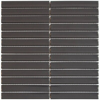 Mozaiek Tegel Sevilla 29,6x30 cm Finger Glossy Carbon Gray (Prijs per 0.89 M2)