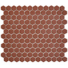 The Mosaic Factory Mozaiek Tegel Hexagon 26x30 cm Mat Terra Cotta (Prijs per 0.78 M2)