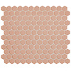 The Mosaic Factory Mozaiek Tegel Hexagon 26x30 cm Mat Royal Peach (Prijs per M2)