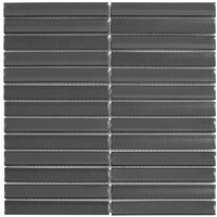 Mozaiek Tegel Sevilla 29,6x30 cm Finger Glossy Carbon Shades of Chalk (Prijs per 0.89 M2)