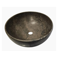 Waskom Sanilux Emperador Marmer Rond Mokka Bruin