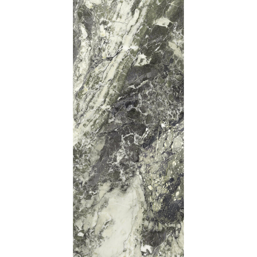 Wandtegel Ape Grupo Breccia Viridi 120x278 cm Gepolijst Grijs Marmerlook (Prijs Per Tegel)
