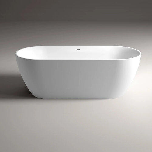 Vrijstaand Bad Sanilux Moon 180 cm Glans Wit 