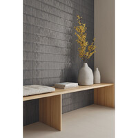 Mozaïek Stardos Bars 12.5x25 cm Glossy Grey (Prijs per M2)