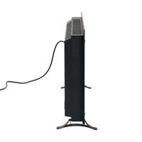 Convector Verwarming Eurom Alutherm Verre 1000W Voor in de Badkamer met Wi-Fi en Glazen Behuizing Zwart