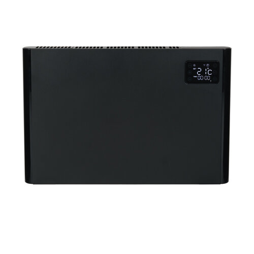 Convector Verwarming Eurom Sani Alutherm 1000W Voor in de Badkamer met Wi-Fi Zwart 