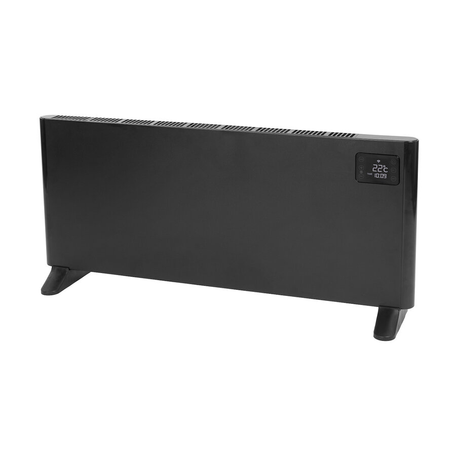 Convector Verwarming Eurom Alutherm 2500W met Wi-Fi ZWart