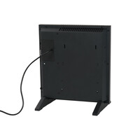 Convector Verwarming Eurom Sani Alutherm 400XS Voor in de Badkamer met Wi-Fi Zwart