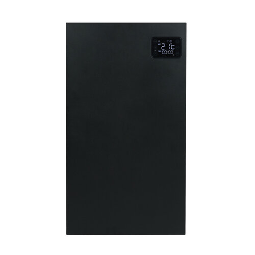Convector Verwarming Eurom Sani Alutherm 1200W Voor in de Badkamer met Wi-Fi Zwart 