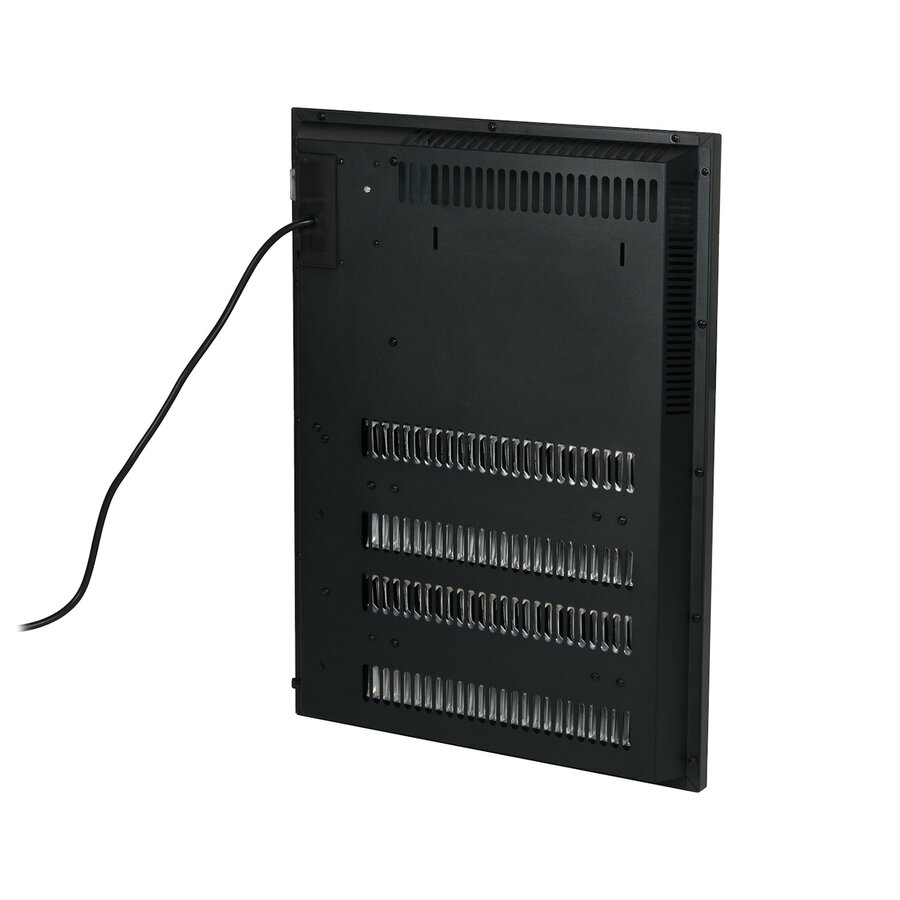 Convector Verwarming Eurom Sani Alutherm 800W Voor in de Badkamer met Wi-Fi Zwart