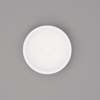 Waskom BWS Nox Mini 20 cm Solid Marmo Glans Wit
