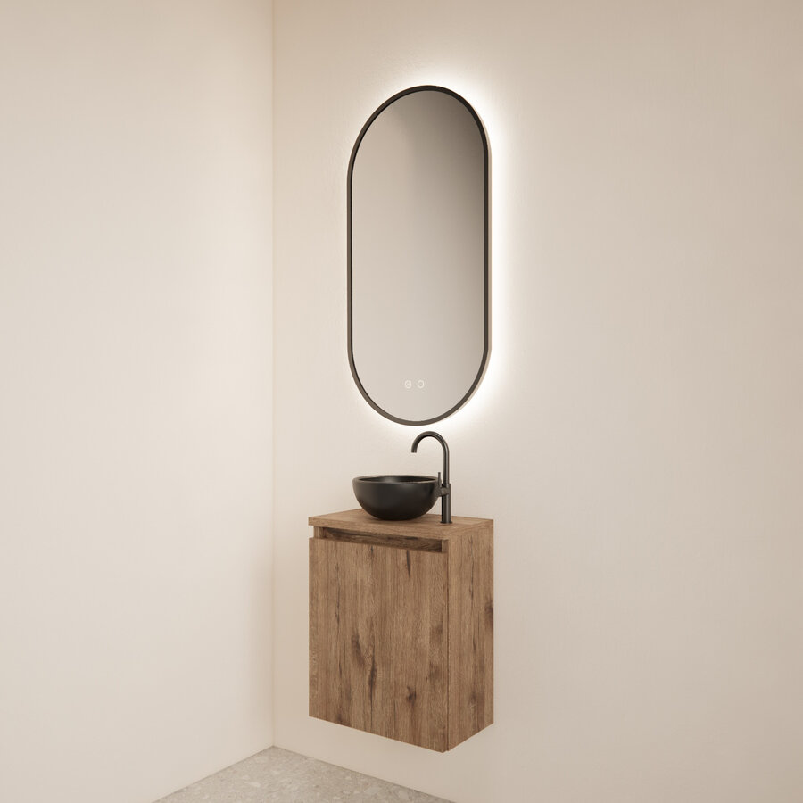 Fonteinmeubel BWS Meadow 40x50 cm Wellington Oak Incl. Topplaat