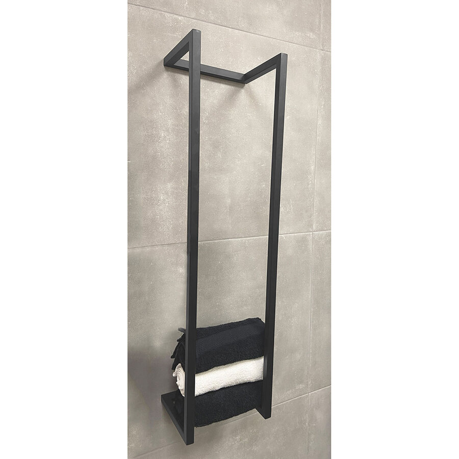 Handdoekrek Wiesbaden Loft 95x25 Cm Gunmetal
