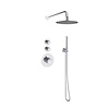 Sanilux Doucheset Inbouw Deluxe Sanilux Giles Met Box Thermostaat Douchekop 25 cm Rond Chroom