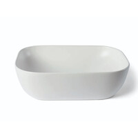 Waskom Luca Sanitair Ceramics Rechthoekig 45,5x45,5x13,5 Keramiek Mat Wit