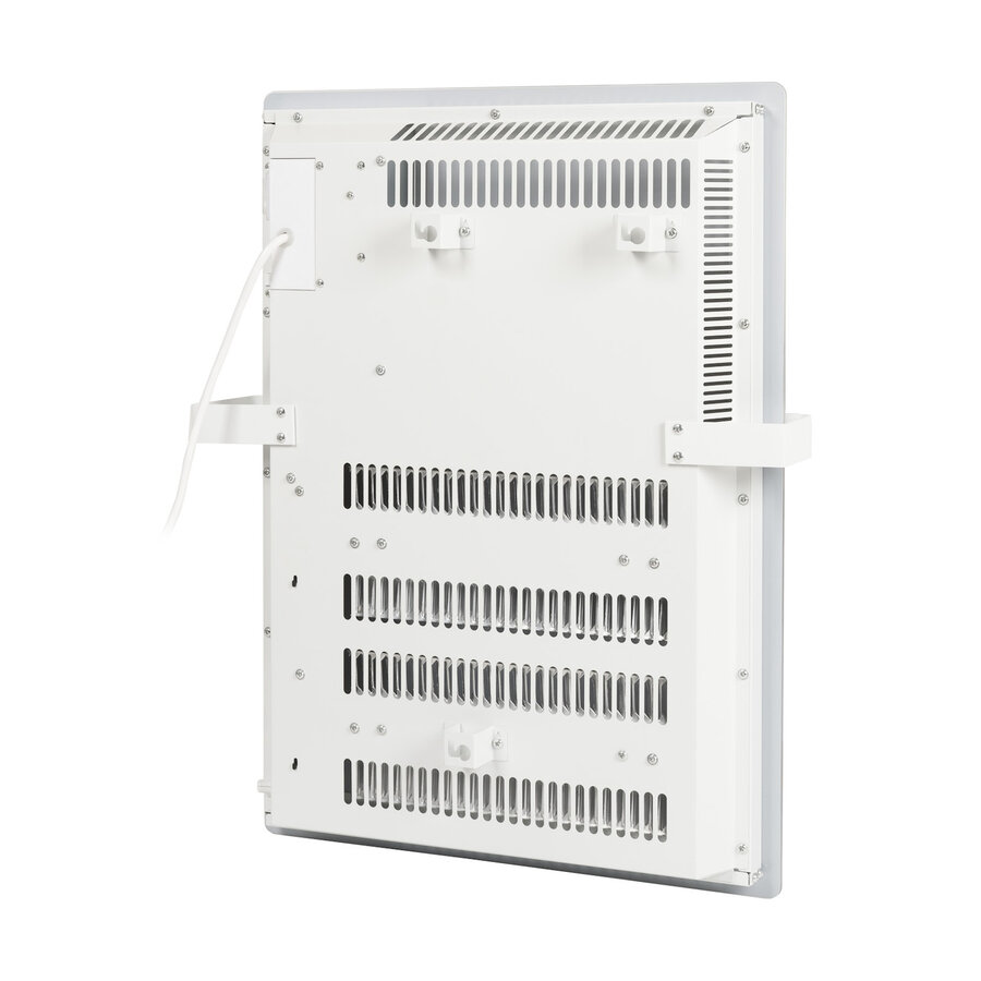 Convector Verwarming Eurom Alutherm Verre 800W Voor in de Badkamer met Wi-Fi en Glazen Behuizing Wit