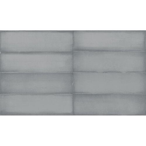 Wandtegel Estudio Ghent Pearl Grey Glossy 6.9x24 cm (Prijs per M2) 