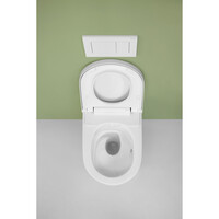 Douche WC Geberit AquaClean Alba Met Afstandsbediening Wit