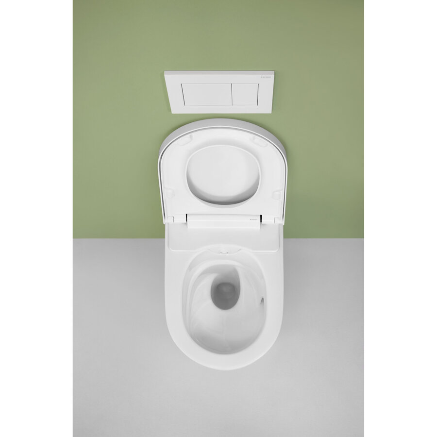 Douche WC Geberit AquaClean Alba Met Afstandsbediening Wit