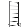 Smedbo Elektrische Handoekradiator Smedbo Dry 50 x 121cm Mat Zwart