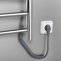 Elektrische Handdoekradiator Sapho Redondo 60x150 cm 130W Chroom